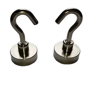 High Quality Heavy-duty Metallic Luster Chuck Neodymium Magnet Hook