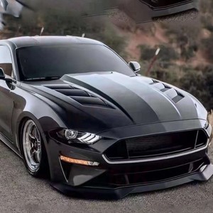 Nuevo Capó Delantero Ventilado Estilo AC de Fibra de Carbono YX para Mustang 2018-2021, Mejora de Rendimiento, Instalación con Pernos - Product Image 4