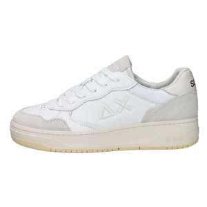Sun68 Zapatillas de deporte para hombre, color blanco, 40-45, zapatos informales de caña baja - Product Image 1
