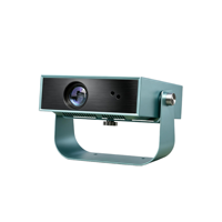 Nouveau projecteur portable intelligent Android 14, 300 ANSI lumens natifs, moteur étanche anti-poussière, mise au point automatique, correction trapézoïdale, pour soirées cinéma en intérieur