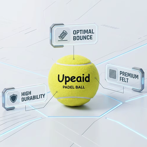 Pelotas de Pádel Fluorescentes de Alta Visibilidad, Núcleo 45% Lana, Personalizadas de Fábrica, <span class=keywords><strong>Tubo</strong></span> de 3 Pelotas, Venta al Por Mayor - Product Image 4