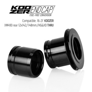 Tapa de buje trasero para bicicleta de montaña Koozer 16-21, 100 135 142 141 148, kit adaptador de conversión sin herramientas 490 - Product Image 2