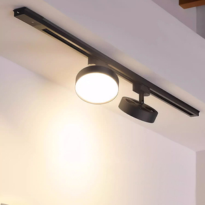 Chất lượng thiết kế <span class=keywords><strong>Led</strong></span> siêu sáng thương mại để xoay đèn nền đen theo dõi ánh sáng lũ với <span class=keywords><strong>CRI</strong></span> cao cho chiếu sáng bán lẻ - Product Image 3