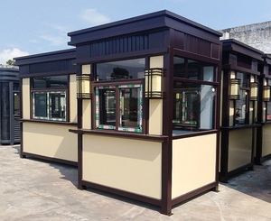 Nhà máy sản xuất thân thiện với môi an ninh di động gian hàng bền <span class=keywords><strong>container</strong></span> cho tòa nhà văn phòng ứng dụng - Product Image 6