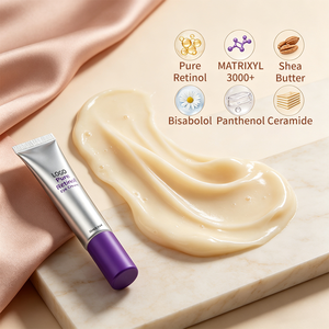 Etiqueta Personalizable, Crema Contorno de Ojos con Retinol y Pro-Xylane de 15 ml, Reduce Arrugas, Hinchazón y Ojeras, para Mujeres - Product Image 2