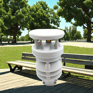 Sistema de monitoramento do ambiente profissional personalizável, software do servidor longor lorawa compacto carcaça solar personalizável estação de monitoramento do ambiente - Product Image 2