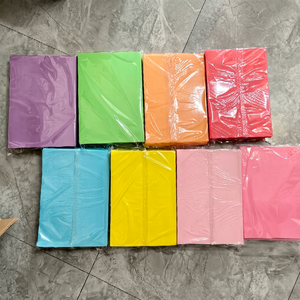 Papier gaufré comestible couleur A4 0,35 mm, 100 feuilles/sac, décorations pour gâteaux, fleurs, papillons, cupcakes. - Product Image 1