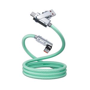 Cables de Datos de Carga Rápida USB Tipo C 100W con Rotación de 540 Grados, Cable Trenzado de Alta Calidad para Teléfono - Product Image 4