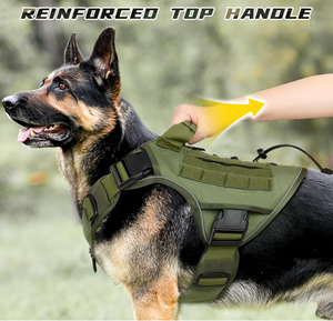 <span class=keywords><strong>Harness</strong></span> Anjing Taktis Heavy-Duty dengan Logam Personalisasi untuk Pelatihan Layanan, Vest <span class=keywords><strong>Harness</strong></span> Premium Bernapas untuk Anjing Besar dan Sedang - Product Image 2