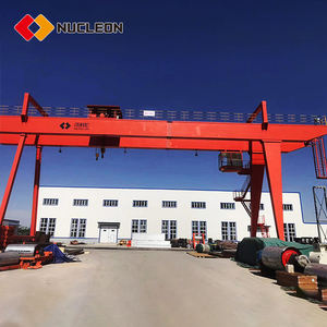 نوكليون 50 طن ، رافعة جسرية مزدوجة ، رافعة جسرية كهربائية مع رافعة ونش مفتوحة - Product Image 6