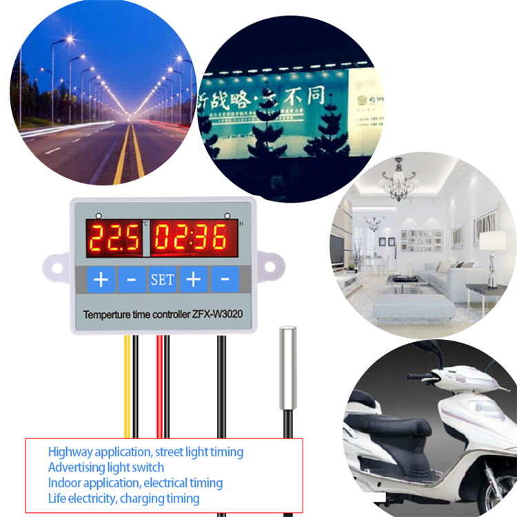 Hot Sale High Quality ZFX-W3020 Sensor High-precise Digital Display Temperature Controller