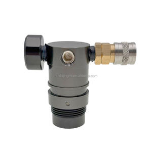 Regulador de Tanque de Aleación de Aluminio Ajustable y Giratorio para HPA, para Presión de 60-180 psi, Conexión Roscada - Product Image 2