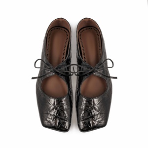 <span class=keywords><strong>Zapatos</strong></span> planos <span class=keywords><strong>de</strong></span> oficina <span class=keywords><strong>de</strong></span> <span class=keywords><strong>charol</strong></span> <span class=keywords><strong>de</strong></span> piel <span class=keywords><strong>de</strong></span> vaca para <span class=keywords><strong>mujer</strong></span>, mocasines suaves <span class=keywords><strong>con</strong></span> <span class=keywords><strong>cordones</strong></span> y punta cuadrada a la moda para <span class=keywords><strong>mujer</strong></span> - Product Image 2