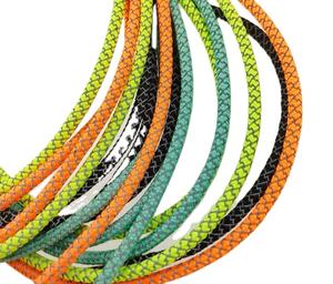 Lacets de bottes de randonnée, lacets de chaussures de marche, corde ronde, chaussures à rayures colorées, cordes en dentelle, vente en gros - Product Image 2