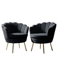 Chaise longue de luxe en velours tufté fait main, canapé de détente moderne, fauteuil pour salon, meubles de maison