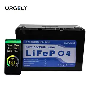 긴급 비용 Slimline 12 볼트 150 Amp Ah 시간 리튬 철 인산염 배터리 12 v 150ah 딥 사이클 Lifepo4 가격