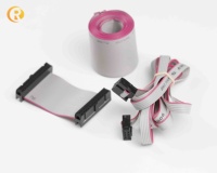 Câble plat IDC AWM 2651 avec connecteur femelle personnalisé