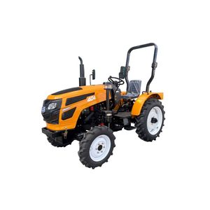 Tracteur 4x4 de 90 CV avec châssis de sécurité et auvent pour le labourage sur terrain ouvert - Product Image 5