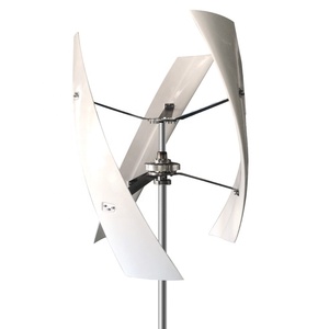 Générateur éolien vertical Spirale 2000W 24V 48V 96V à faible bruit pour toiture, énergie éolienne alternative - Product Image 3