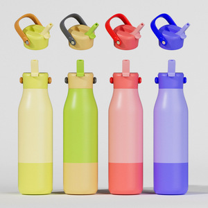 Sports Water Bottle 304 Stainless Steel Insulated Cup With Detachable Handle Outdoor Use - Product Image 3