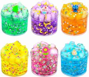 Butter Jelly Cube DIY <b>Slime</b> <b>Kit</b> Non-Toxic Elastic Non-Stick Plastic Colored Clay Unisex Gifts Usa Mairun - Product Image 1
