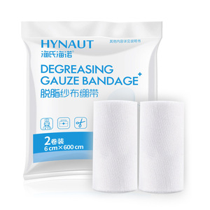 ผ้าก๊อซเช็ดทำความสะอาด Hynaut ขนาด 6 ซม. x 600 ซม. 10 ม้วน สำหรับทำแผลทางการแพทย์ - Product Image 2