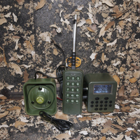 Haute puissance 210 sons d'oiseaux dispositif de chasse numérique caille canard appelant lecteur Mp3 100 ~ 200M télécommande corbeau leurre en plastique