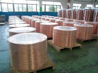 Fil de cuivre ETP de 8 mm, 99,99 % de cuivre pur de qualité électrique, bobine de fil de cuivre pour la production de câbles et de fils