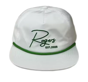 Gorra Snapback Personalizada al por Mayor con Logotipo Bordado de 5 Paneles, Visera Plana, Sin Estructura, de Nylon con Cuerda, Unisex para Hombres y Mujeres - Product Image 2