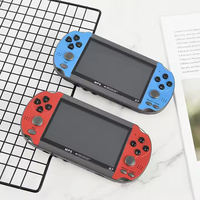 Console de jeu rétro portable X7 Mini MP5 avec écran HD de 4,3 pouces et 64 Go, jeux classiques inclus