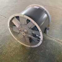 Ventilateur axial tubulaire antidéflagrant pour tunnel, évacuation de fumée, usine et entrepôt
