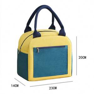 Bolsa Térmica Aislada de Gran Capacidad, Colorida y Única, Bolsa Reutilizable para Almacenamiento de Alimentos, Bolsa Térmica para Almuerzo, Picnic, Playa, Camping y Trabajo - Product Image 6