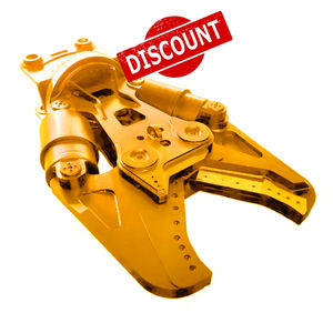 Cizalla Hidráulica de Doble Cilindro Shansong HM200 con Sistema de Rotación de 360 Grados para Excavadoras SZ-300/200, Acero Q355B+Q460 - Product Image 6