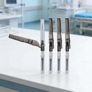 Aguja de Seguridad Desechable 20G 21G 22G 23G, Aguja <span class=keywords><strong>Vacutainer</strong></span> para Extracción de Sangre, Tipo Pluma - Product Image 1