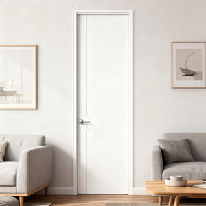 התאמה אישית פנים מודרנית דלת עץ מלמין לוח עץ מלמין לוח בית ספר הבית - Product Image 3