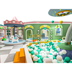 Aoleao - Complejo de Juegos Infantiles Comercial Personalizable - Conjunto Completo de Área de Juegos Interactiva Interior Estilo Castillo - Product Image 3