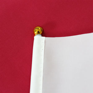 Прямые продажи с фабрики заказной ручной размахивающий полиэстеровый флаг страны Катар мини-пластиковый флаг США - Product Image 3