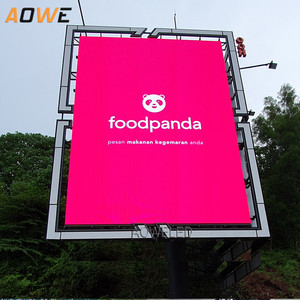 P6 P8 P10กลางแจ้งด้านหน้าการบำรุงรักษาโฆษณาอิเล็กทรอนิกส์ Fanless LED ป้ายคณะกรรมการเงียบ IP68ดิจิตอลเมทริกซ์หน้าจอแสดงผล - Product Image 4