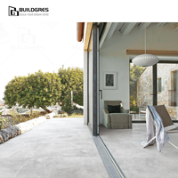 Buildgres 2cm Plancher de garage Pavés en porcelaine R11 Pavés d'extérieur Carreaux pour allée de jardin