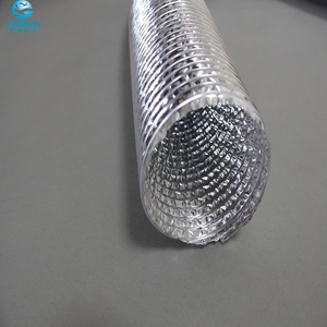 Conduit <span class=keywords><strong>flexible</strong></span> acoustique isolé en <span class=keywords><strong>aluminium</strong></span> pour la ventilation - Product Image 3