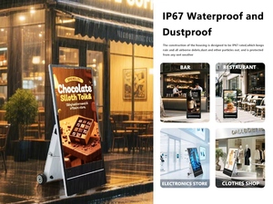 Tableta ISEE Android 13 de Gran Tamaño, Diseño Giratorio, Multitáctil, Batería de 15000 mAh, Pantalla LED 4K UHD, Bluetooth/WiFi, IP54 - Product Image 5