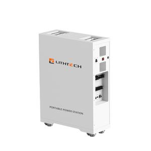 LITHTECH Plug and Play Inversor todo <span class=keywords><strong>en</strong></span> uno de carga rápida y batería de litio On Off Grid Energía solar 5KW Sistema de energía para el hogar - Product Image 1