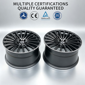 Jantes de remplacement Flowtone Wheels 19 pouces, face usinée, multi-rayons, 5x112 PCD, CB66.6, ET <span class=keywords><strong>45</strong></span>, jantes en alliage pour Benz AMG Maybach - Product Image 4