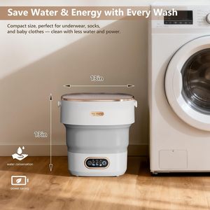 <span class=keywords><strong>Mini</strong></span> Lavadora Portátil Plegable <span class=keywords><strong>de</strong></span> Plástico con Carga Superior <span class=keywords><strong>de</strong></span> 13L y <span class=keywords><strong>Centrifugadora</strong></span> para <span class=keywords><strong>Ropa</strong></span> <span class=keywords><strong>de</strong></span> Bebé, <span class=keywords><strong>Ropa</strong></span> Interior y Calcetines - Product Image 5