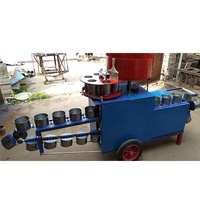Machines de remplissage de bol nutritif de sol de pépinière de plantes pour le remplissage de bol de fleurs remplissage de semis serre de pot de semis remplissage de sol