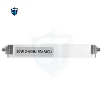 Kit amplificateur de signal mobile large bande 5100-5900 MHz 50W RS485 à gain élevé, module amplificateur de puissance RF 5G