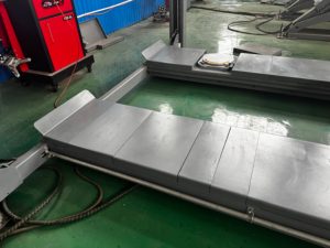 ลิฟท์ยกรถแบบ 4 เสา ใหม่ ลิฟท์ยกรถไฮดรอลิกแบบเคลื่อนที่ 4 เสา ลิฟท์ยกรถแบบ 4 กระบอกสูบ 4 เสา รุ่น Launch - Product Image 2