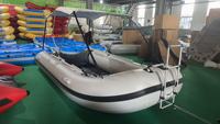 Bateau à rames en aluminium avec certification CE, bateau de pêche de 13 pieds pour 5 personnes, activité de dérive en plein air
