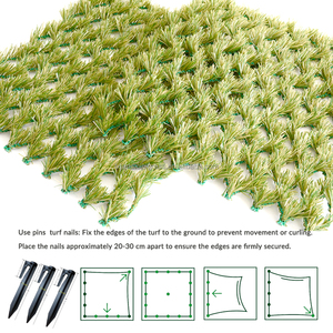 <span class=keywords><strong>Gazon</strong></span> artificiel tissé imperméable de haute qualité pour l'aménagement paysager de jardin extérieur à faible <span class=keywords><strong>entretien</strong></span> et respectueux des animaux domestiques - Product Image 4