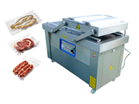 Machine d'emballage sous vide industrielle pour prosciutto, mortadella et bresaola, équipement d'emballage pour l'industrie alimentaire européenne